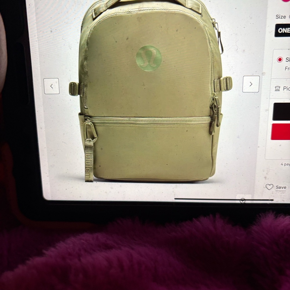 lululemon athletica Men's Backpack - Light Tan